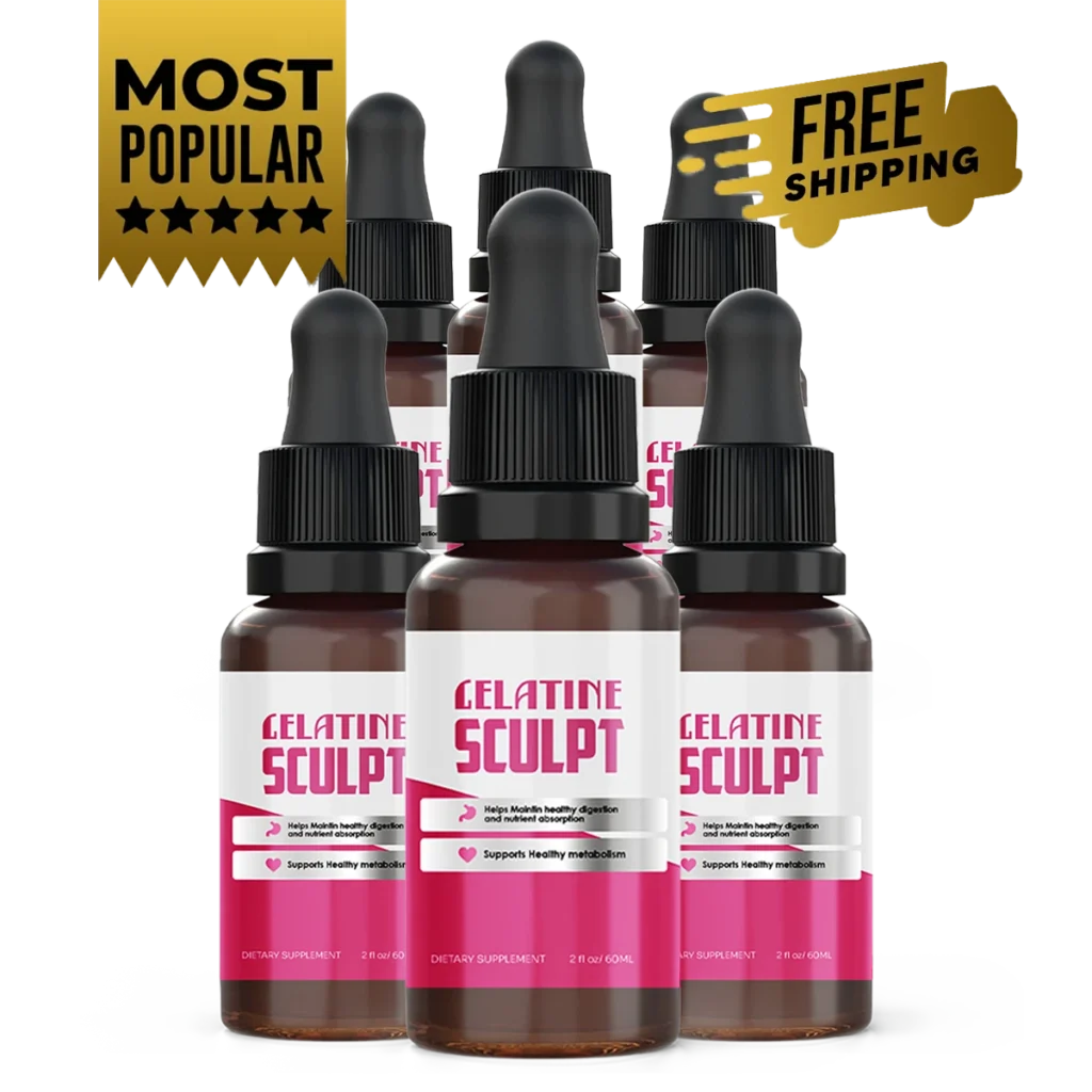 Gelatine Sculpt multi bottle bundle